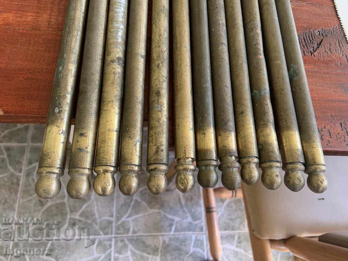 Доставка на ПРЪЧКИ ЗА СТЪЛБИЩЕ ДЪРЖАЧ НА ПЪТЕКИ БРОНЗ ОТ РАННИЯ СОЦ.-12