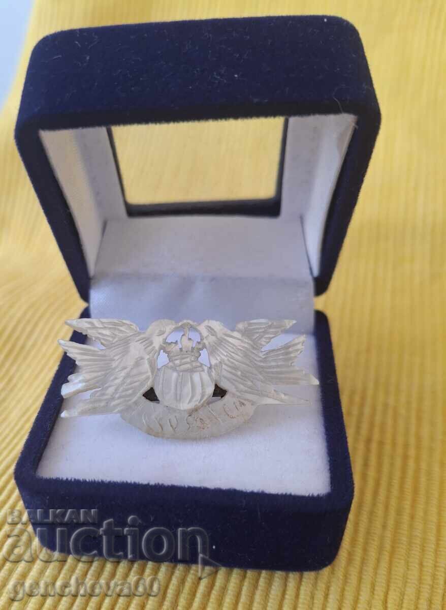 РЯДКОСТ!!!Ретро седефена брошка в кутийка - 5 РЯДКОСТ!!!Ретро седефена брошка в кутийка - 5