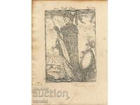 1719 - ГРАВЮРА МАЛЕТ - УПРАВИТЕЛ ТИБЕТ - оригинал