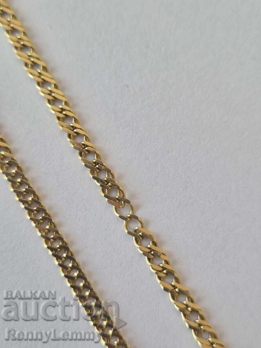 Auction Gold women's chain and earrings, 135 BGN per gram Auction Gold women's chain and earrings, 135 BGN per gram