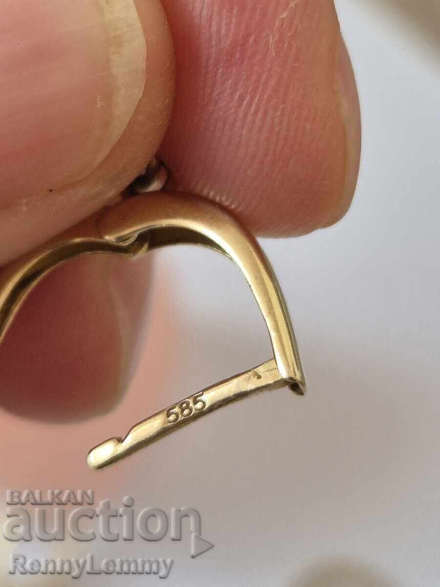 Gold women's chain and earrings, 135 BGN per gram - 5 Gold women's chain and earrings, 135 BGN per gram - 5