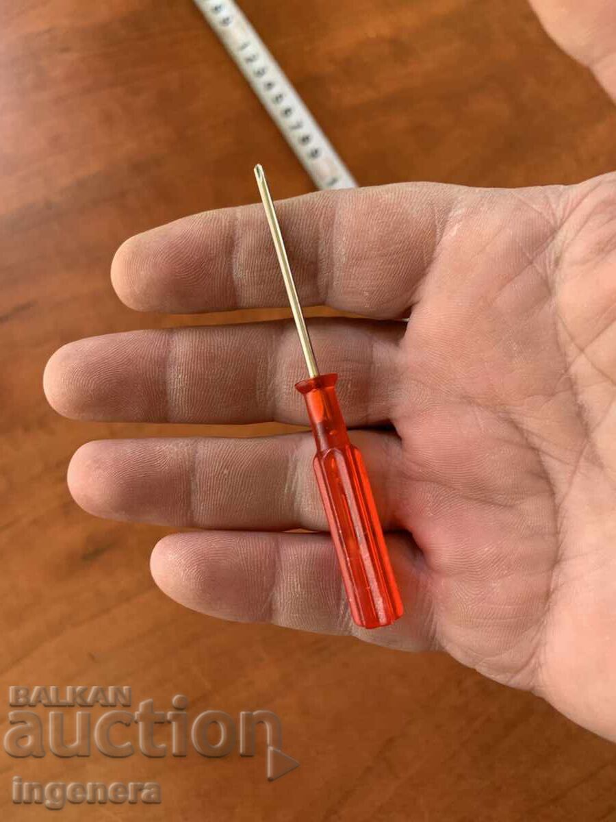 MINI WATCHMAKER'S SCREWDRIVER NEW with price 3.00 BGN | € 1.53