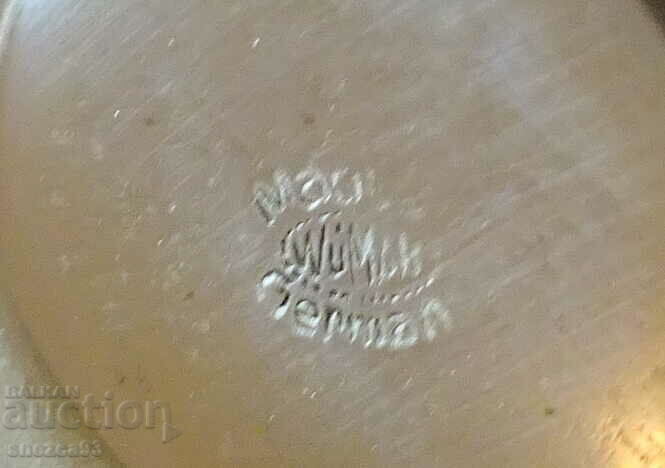 Επιχρυσωμένο φλιτζάνι με υπέροχο ανάγλυφο Wümak Germany 1899 - 7