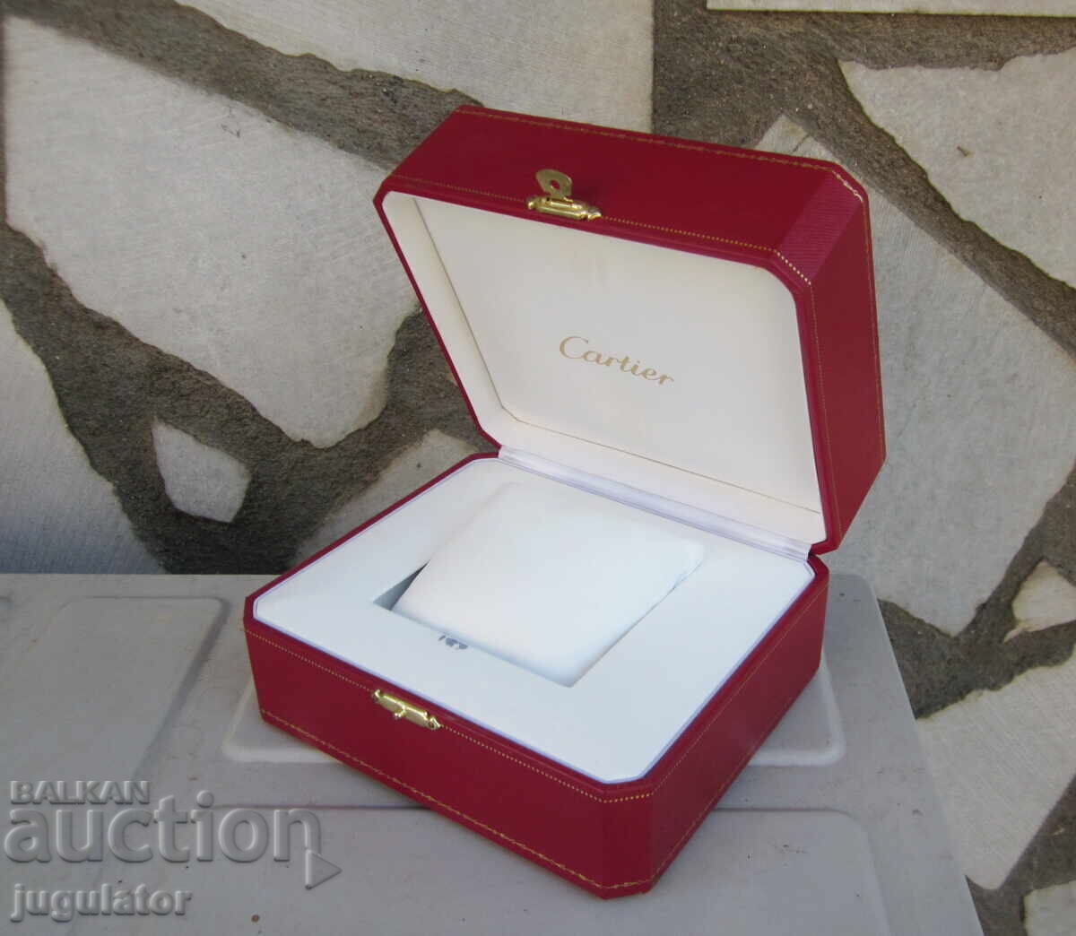Αρχικό κουτί ρολογιού χειρός Cartier με σήμανση με τιμή 80.00 BGN | € 40.90