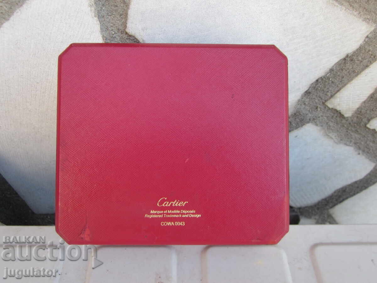 Αρχικό κουτί ρολογιού χειρός Cartier με σήμανση - 5