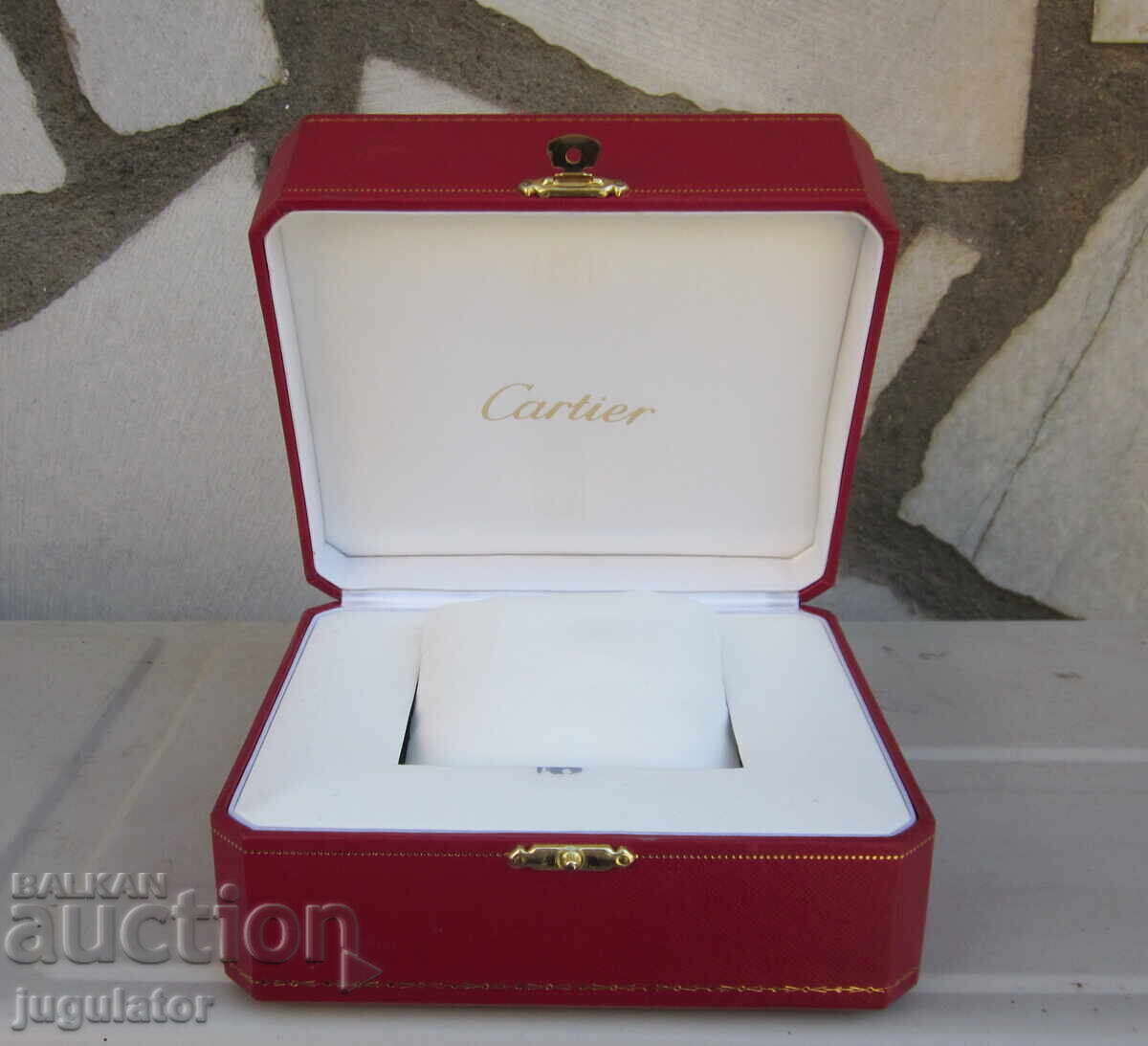 Αρχικό κουτί ρολογιού χειρός Cartier με σήμανση