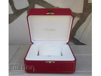 Αρχικό κουτί ρολογιού χειρός Cartier με σήμανση