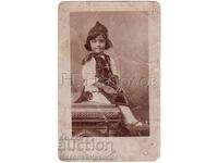 СТАРА СНИМКА МОМИЧЕ В НАРОДНА НОСИЯ Е125