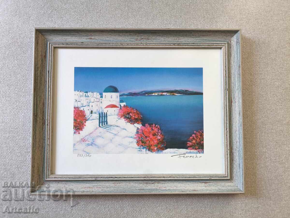 Color lithograph Greece with price 120.00 BGN | € 61.36 Color lithograph Greece with price 120.00 BGN | € 61.36