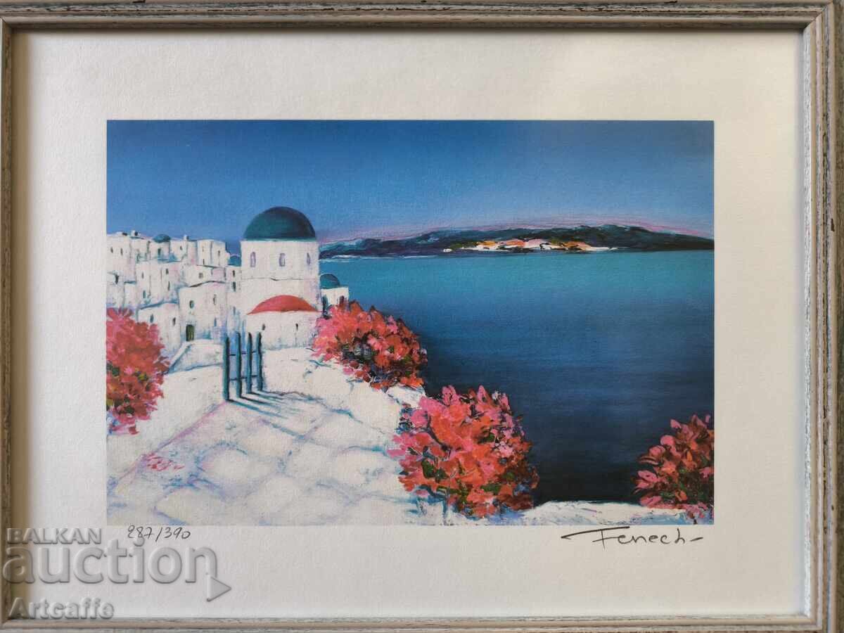Delivery of Color lithograph Greece Delivery of Color lithograph Greece
