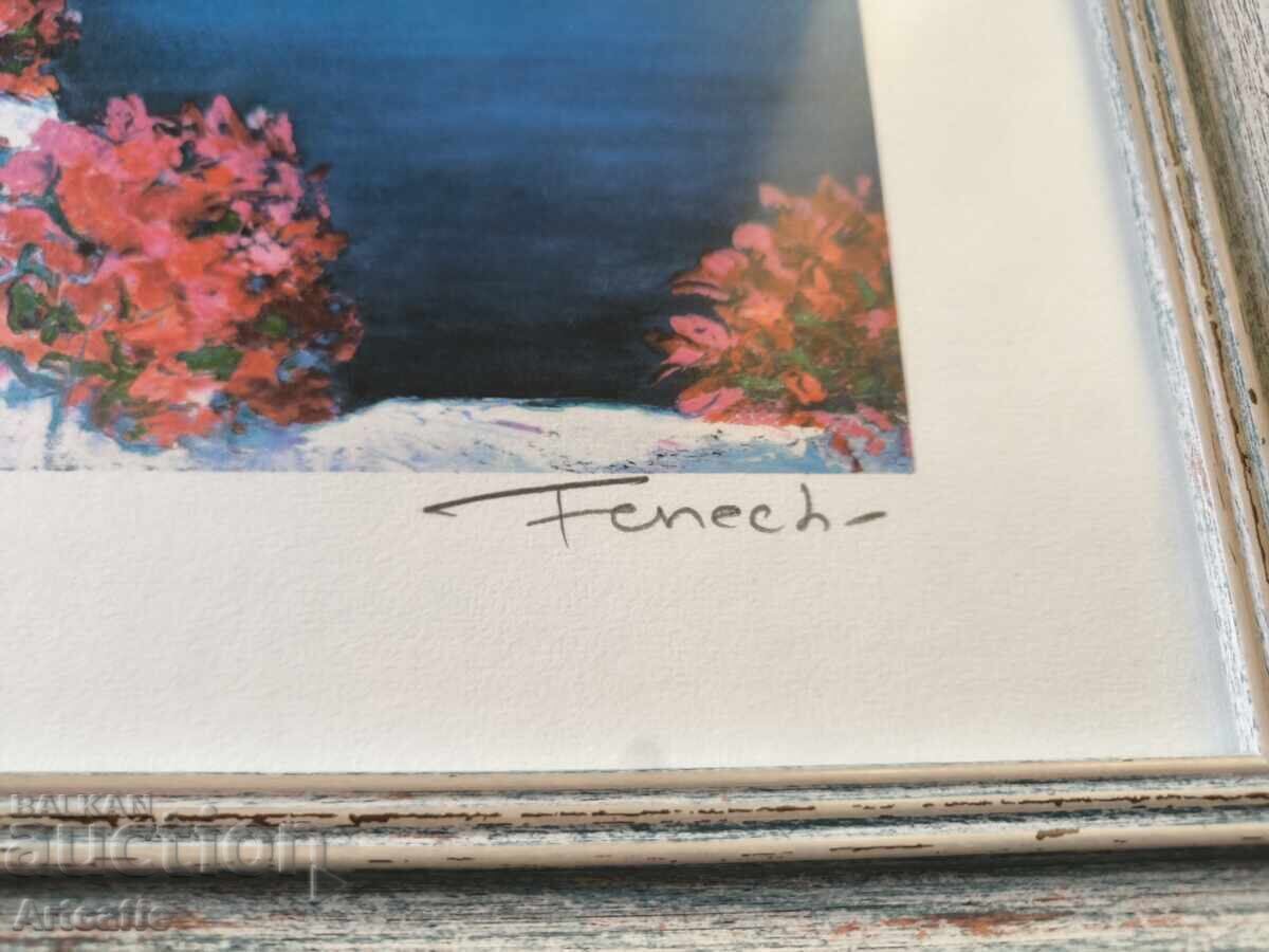 Color lithograph Greece - 6 Color lithograph Greece - 6