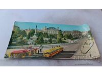 Ταχυδρομική κάρτα Ρούσε Θέα από την πόλη 1962