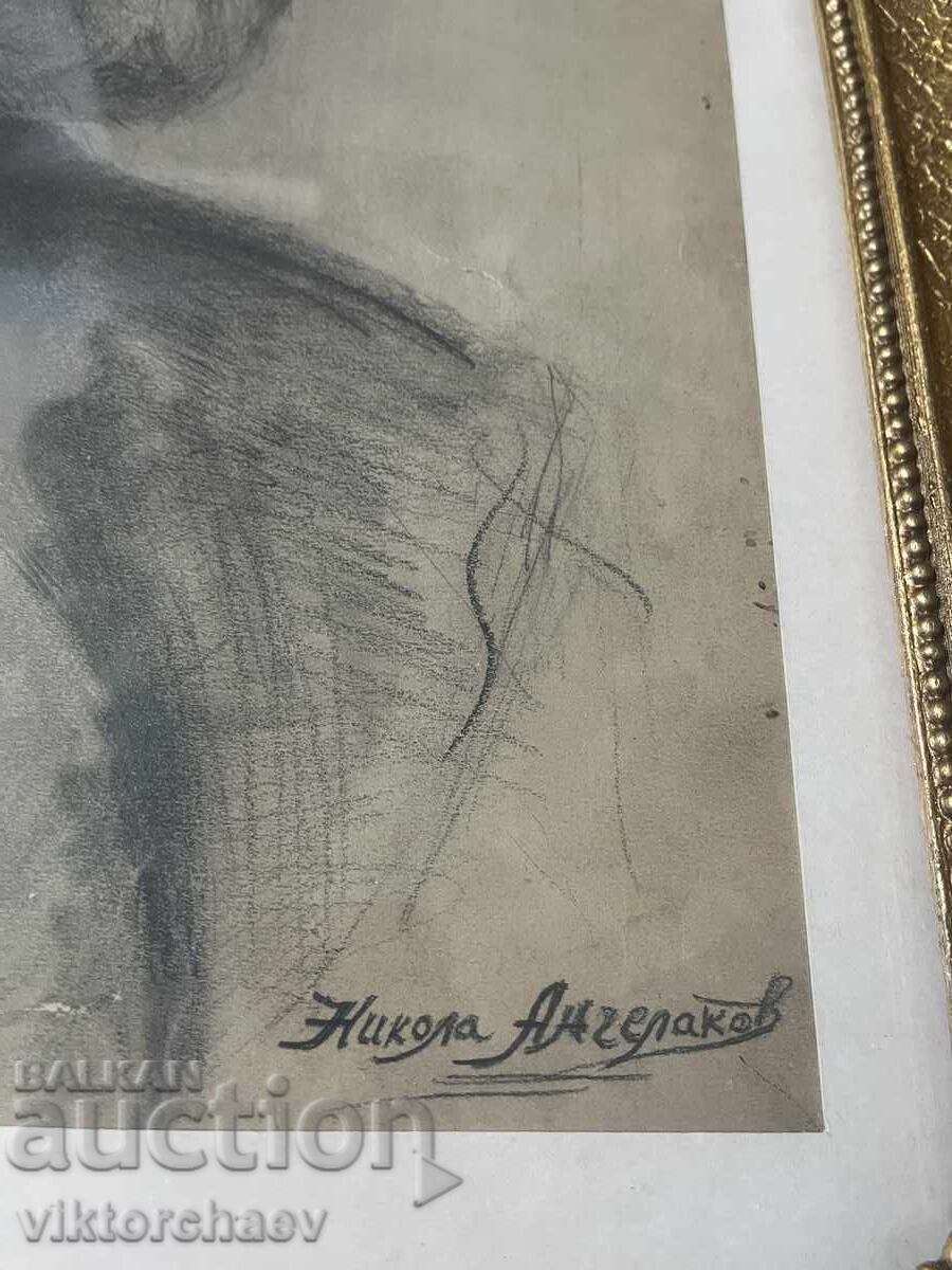 Nikola Angelakov Masterful Drawing - Painting with price 350.00 BGN | € 178.95 Nikola Angelakov Masterful Drawing - Painting with price 350.00 BGN | € 178.95