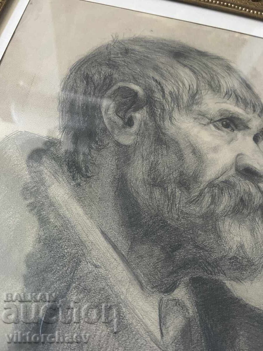 Auction Nikola Angelakov Masterful Drawing - Painting Auction Nikola Angelakov Masterful Drawing - Painting