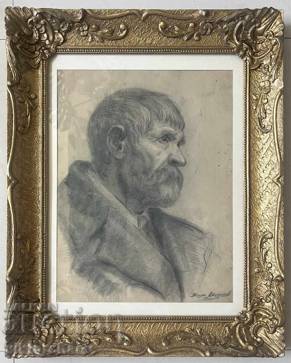 Nikola Angelakov Masterful Drawing - Painting Nikola Angelakov Masterful Drawing - Painting