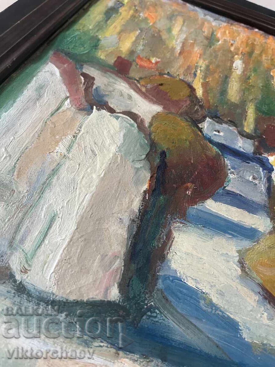 Συμεών Νικολόφ (ΣΒΧ) πίνακας - “Τοπίο Φθινοπώρου” με τιμή 880.00 BGN | € 449.94 Συμεών Νικολόφ (ΣΒΧ) πίνακας - “Τοπίο Φθινοπώρου” με τιμή 880.00 BGN | € 449.94