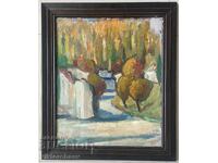 Συμεών Νικολόφ (ΣΒΧ) πίνακας - “Τοπίο Φθινοπώρου”