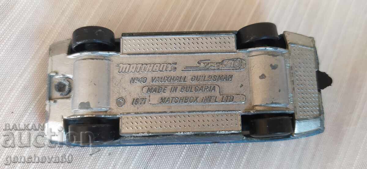Мачбокс BULGARIA  MATCHBOX 40 VAUXHALL 1971г - 6