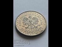 20000 злоти 1993г Полша XVII зимни олимпийски игри