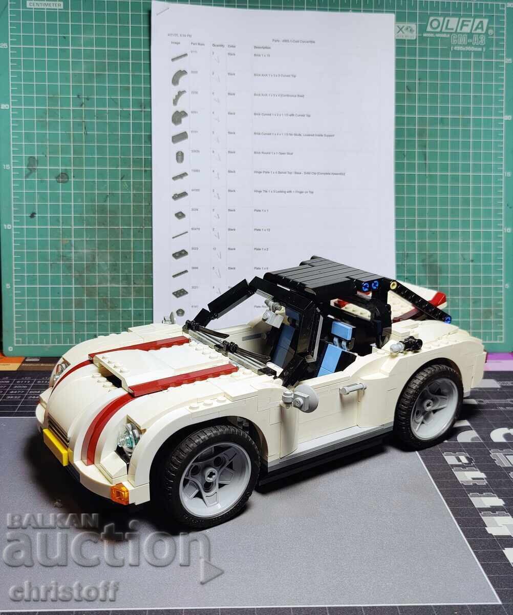 Licitație Model de Mașină Lego 4993 Cool Convertible