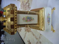 Παλιό Κεραμικό Κουτί για γυναικεία αξεσουάρ με λατέρνα