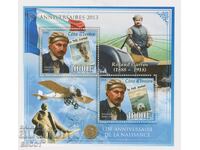 Καθαρό μπλοκ Αεροπορία Αεροπλάνα Πιλότος 2013 Ακτή Ελεφαντοστού