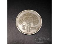 ❤️ ⭐ Сейшели 2000 5 рупии ⭐ ❤️