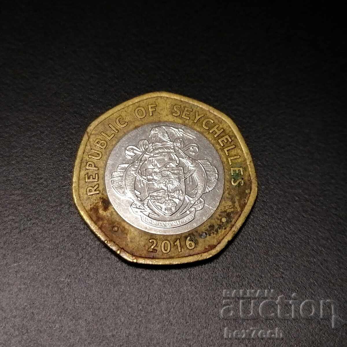 ❤️ ⭐ Сейшели 2016 10 рупии ⭐ ❤️ с цена 4.99 лв. | € 2.55