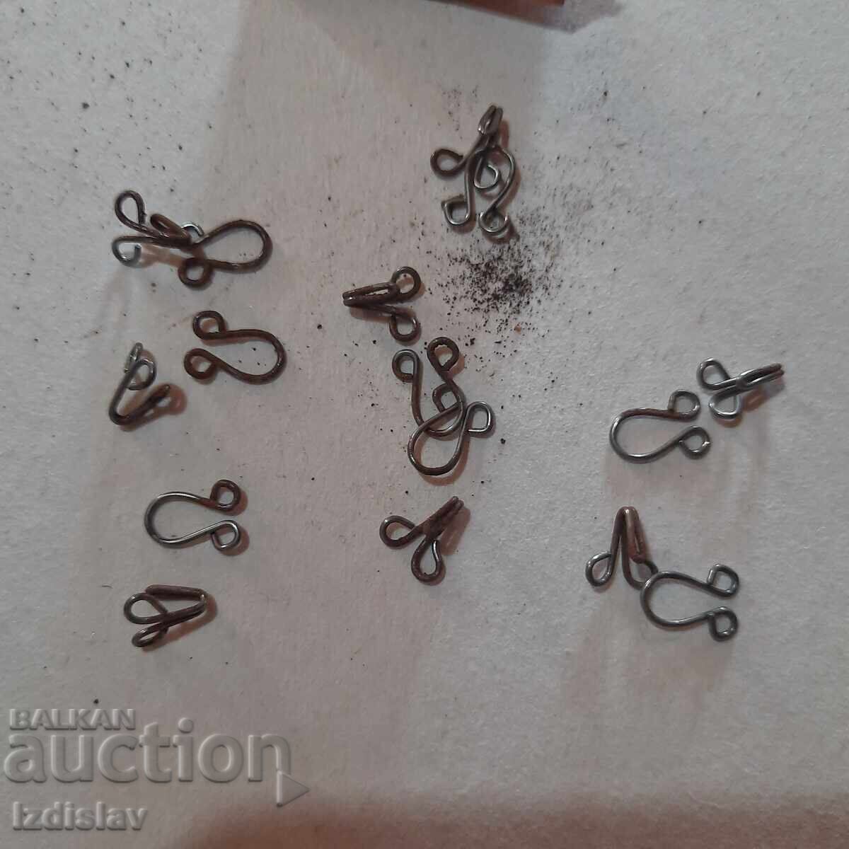 Δημοπρασία Παλιά κουμπιά με σύρμα Βασίλειο της Βουλγαρίας, για παραδοσιακές φορεσιές, στολές