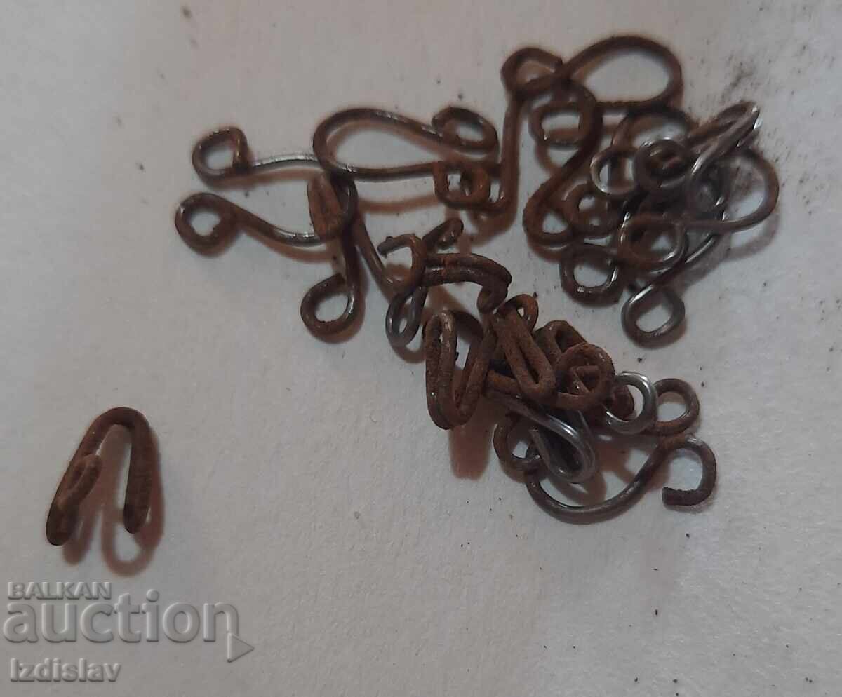 Παλιά κουμπιά με σύρμα Βασίλειο της Βουλγαρίας, για παραδοσιακές φορεσιές, στολές - 5