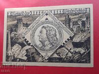 Bancnota-Germania-Thuringia-Schleitz-50 pfennig 1921