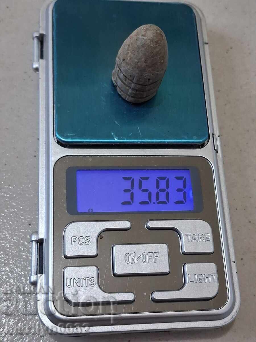 Πυροβόλα βλήματα 20 τεμαχίων συλλογή ΡΤΩΒ 1877-78 έτους βλήμα με τιμή 75.00 BGN | € 38.35