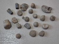 Proiectile gloanțe 20 bucăți colecție RTOV 1877-78 god glonț