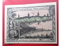 Банкнота-Германия-Прусия-Маргграбова-25 пфенига 1920