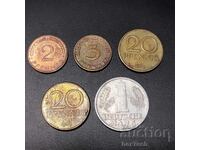 ❤️ ⭐ Παρτίδα νομισμάτων Γερμανίας 5 τεμαχίων ⭐ ❤️
