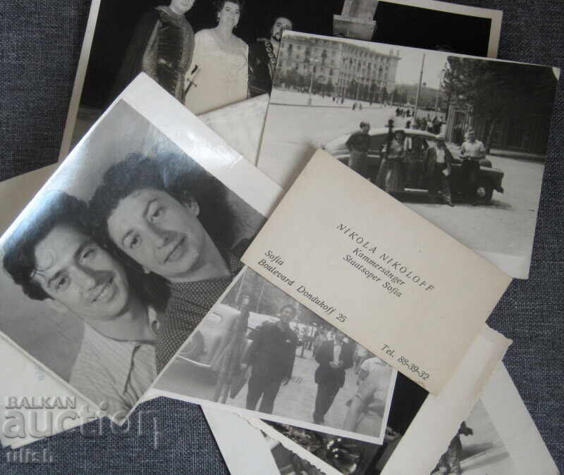 Личен фото архив тенора Никола Николов