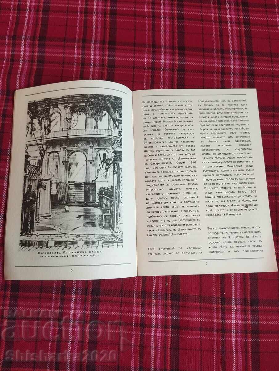 Licitație Atentatul de la Salonic și exilații în Fezzan - fototipic