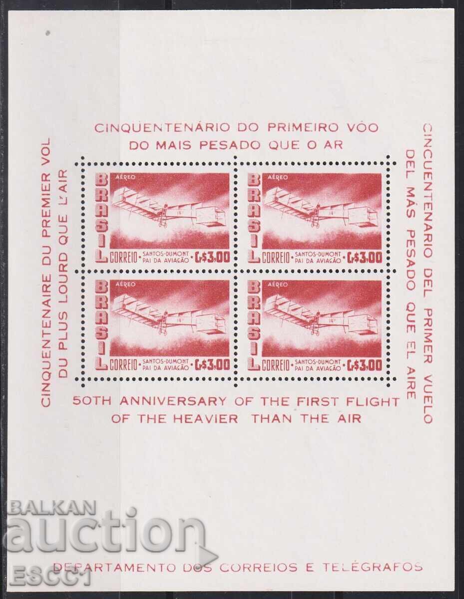 Clean Block Aviation Airplane 1956 from Brazil