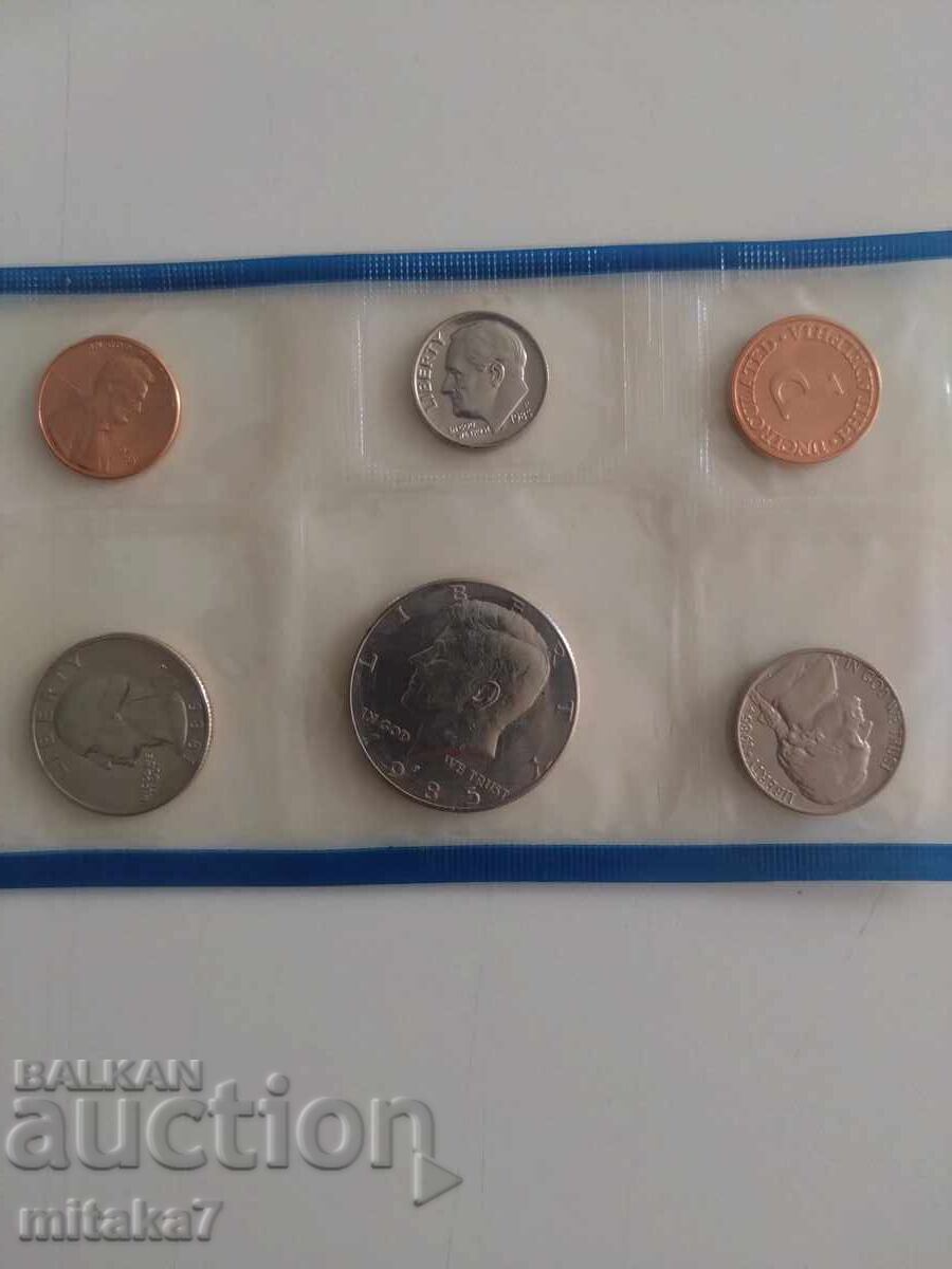 Licitație Set de monede 1985, SUA Licitație Set de monede 1985, SUA