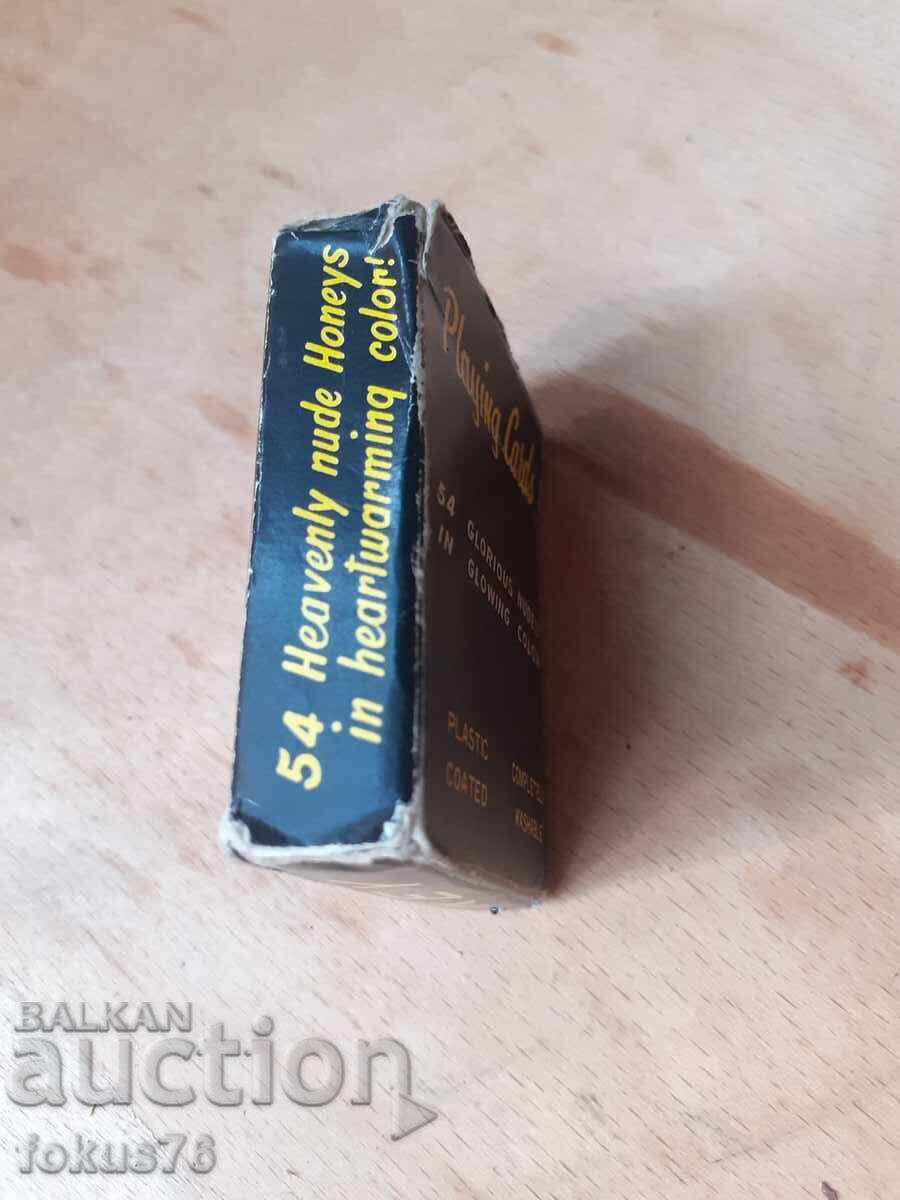 Old mini collectible erotic playing cards - 7