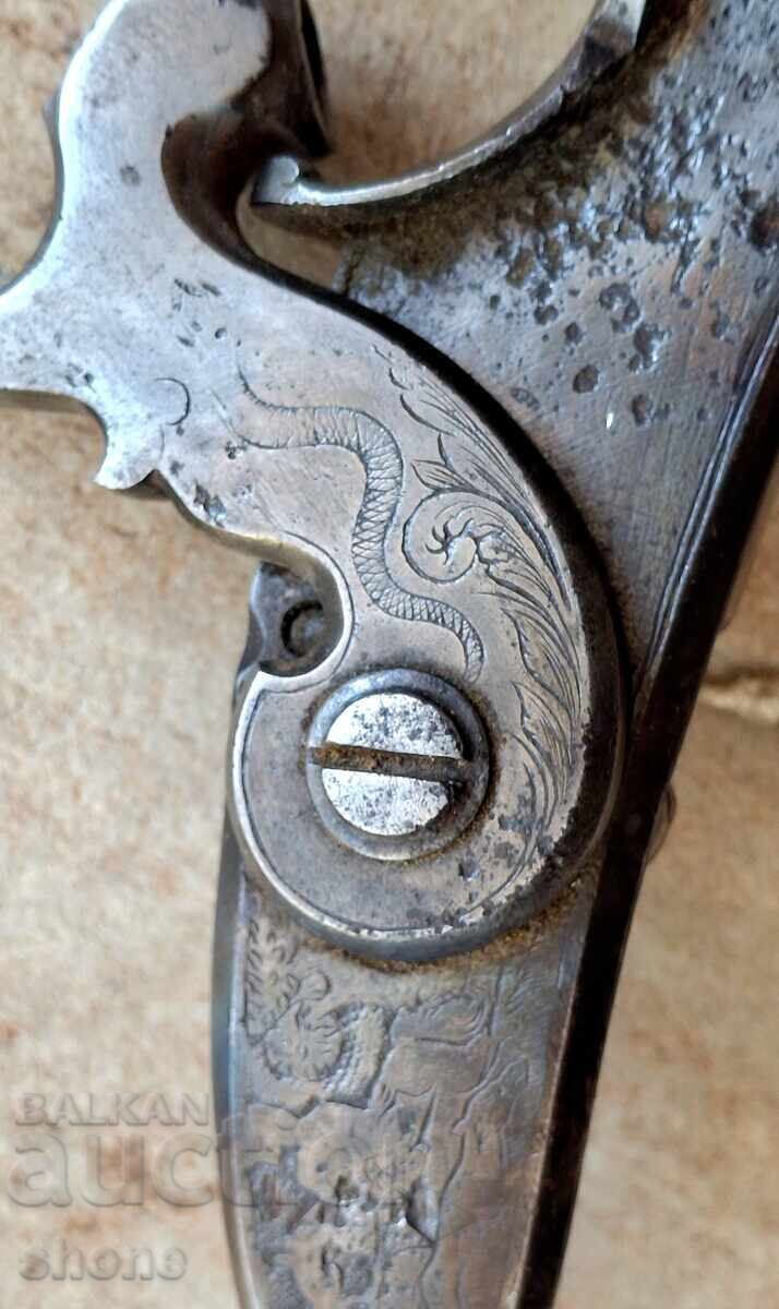 Mechanism, pistol, flintlock, percussion - 6