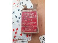 Стари мини колекционерски  карти за игра Little Duke