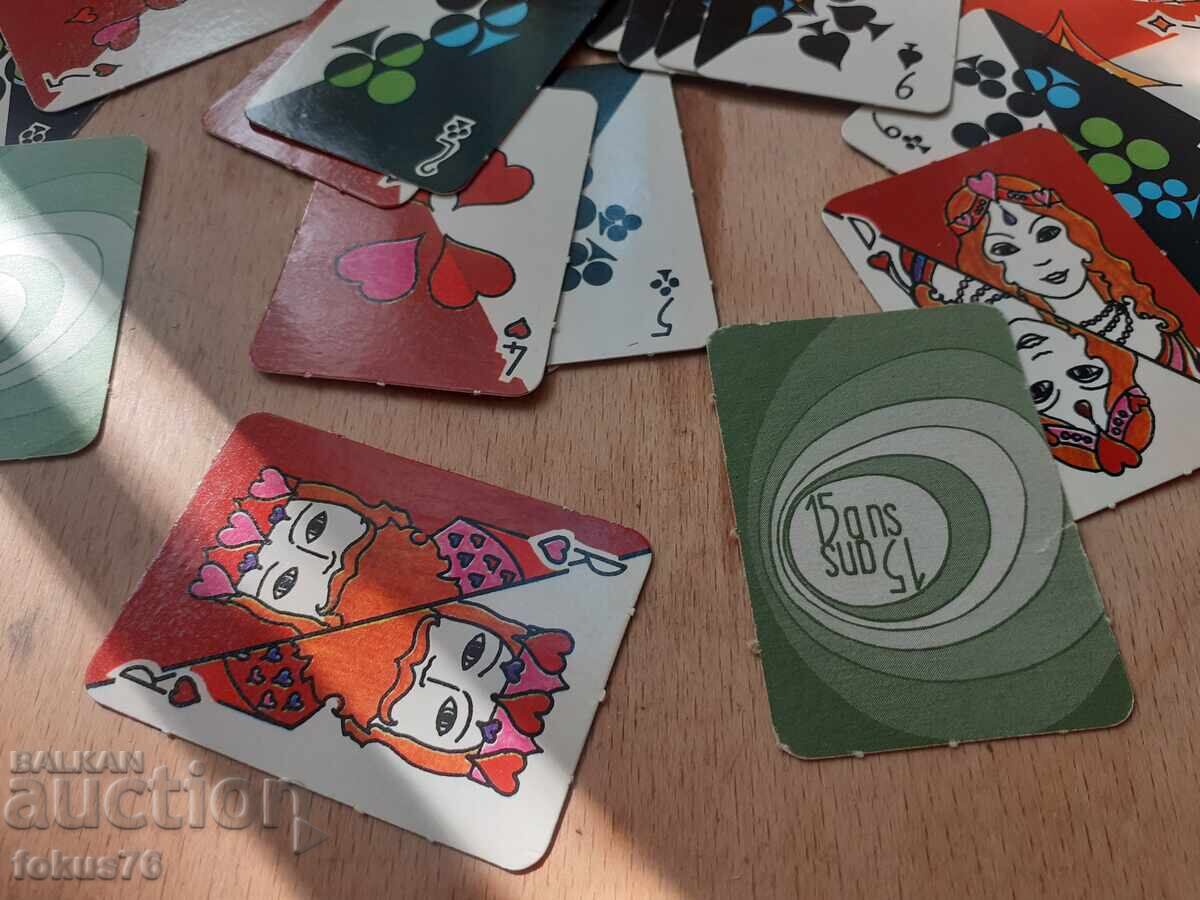 Cărți de joc vechi de colecție (mini) cu preț 69.00 BGN | € 35.28