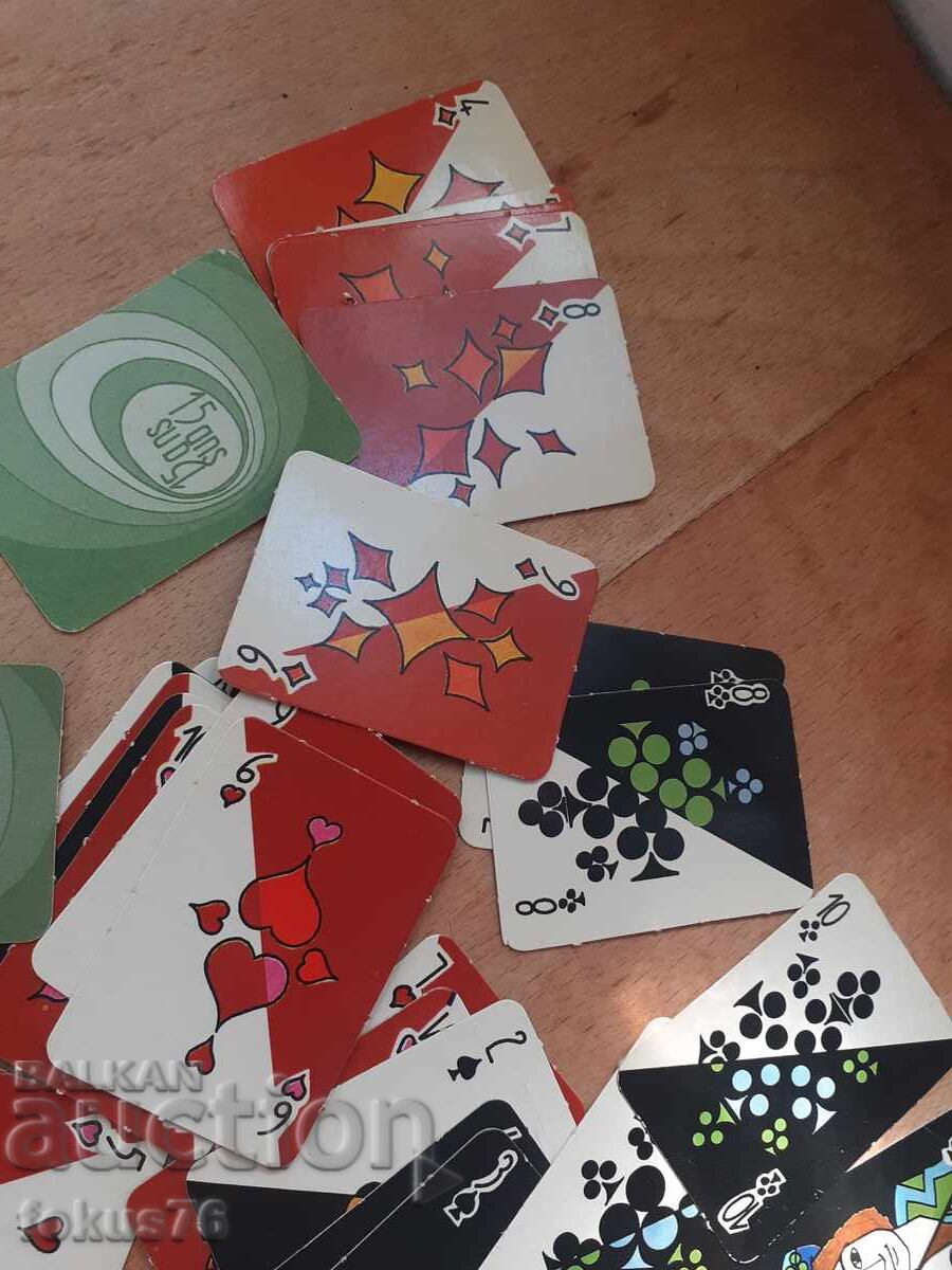 Cărți de joc vechi de colecție (mini) - 6