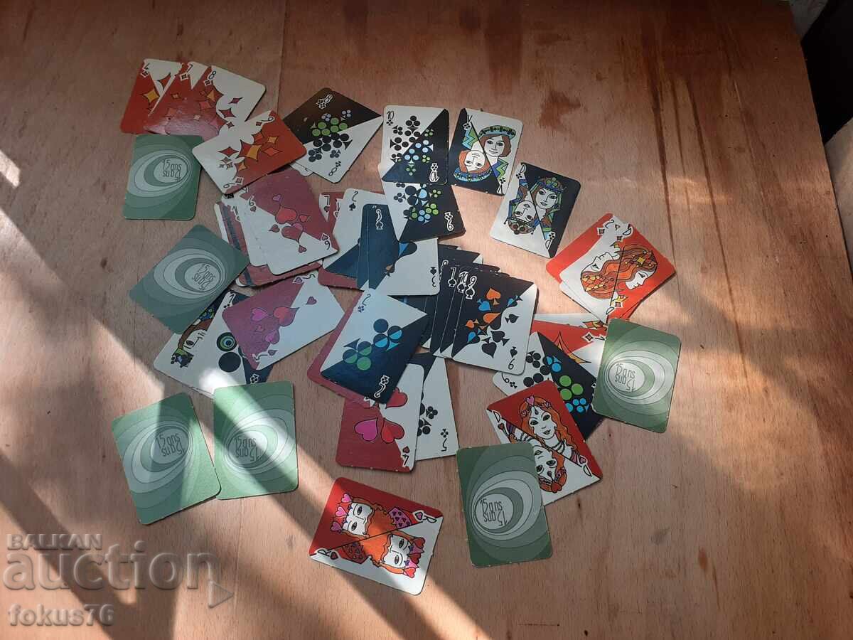 Cărți de joc vechi de colecție (mini)