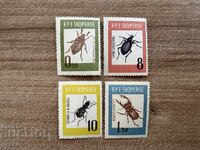 Αλβανία - Έντομα - Σκαθάρια (1963) MNH