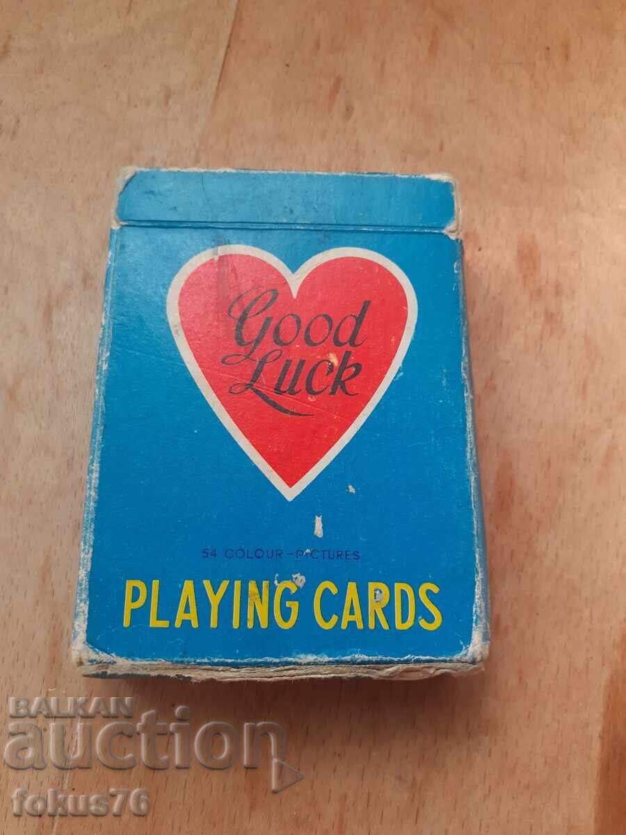Стари  колекционерски еротични карти за игра Good Luck с цена 49.00 лв. | € 25.05
