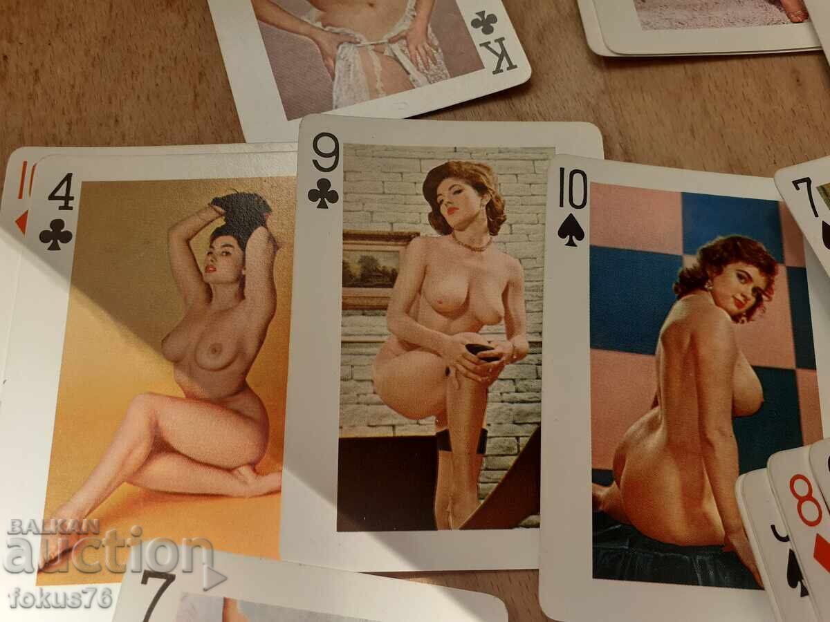 Доставка на Стари  колекционерски еротични карти за игра Good Luck