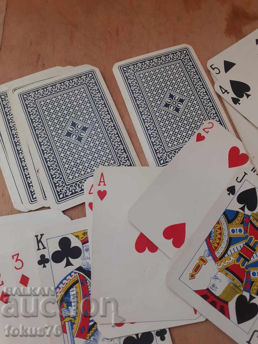 Cărți de joc Poker vechi de colecție - N18 - 6