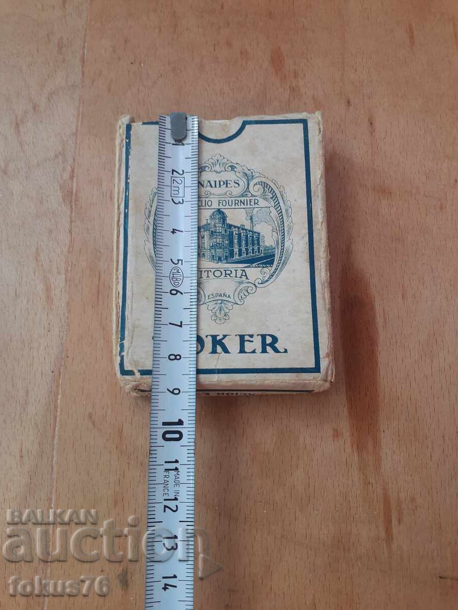 Cărți de joc Poker vechi de colecție - N18 - 7
